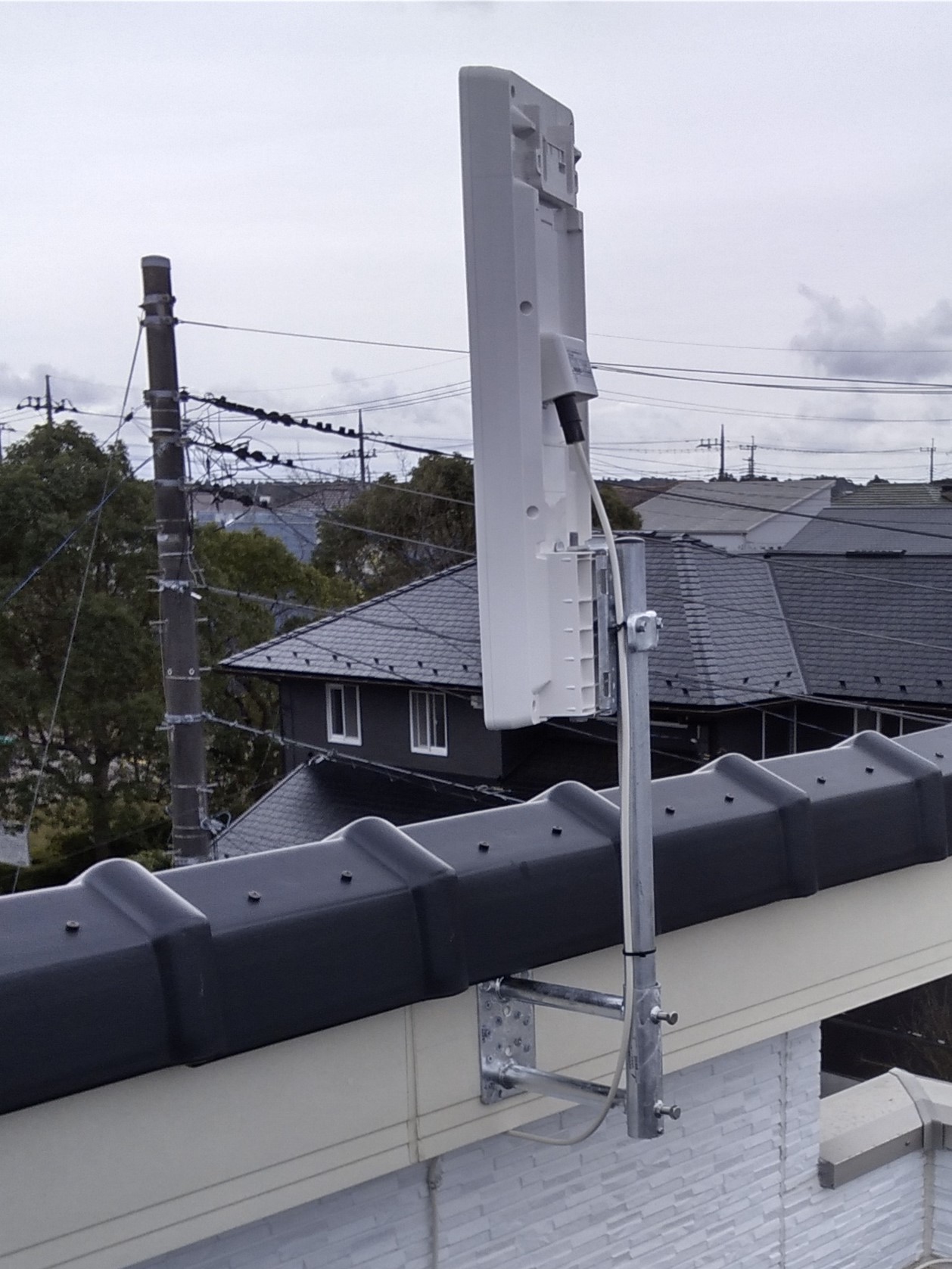 2023.3.21 地デジデザインアンテナ工事